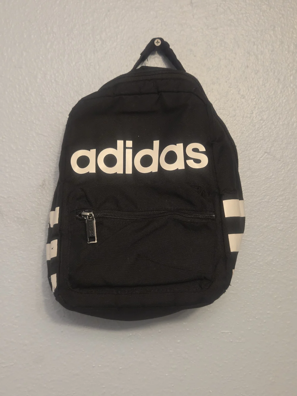 adidas Black and White Sling Crossbody Bag
